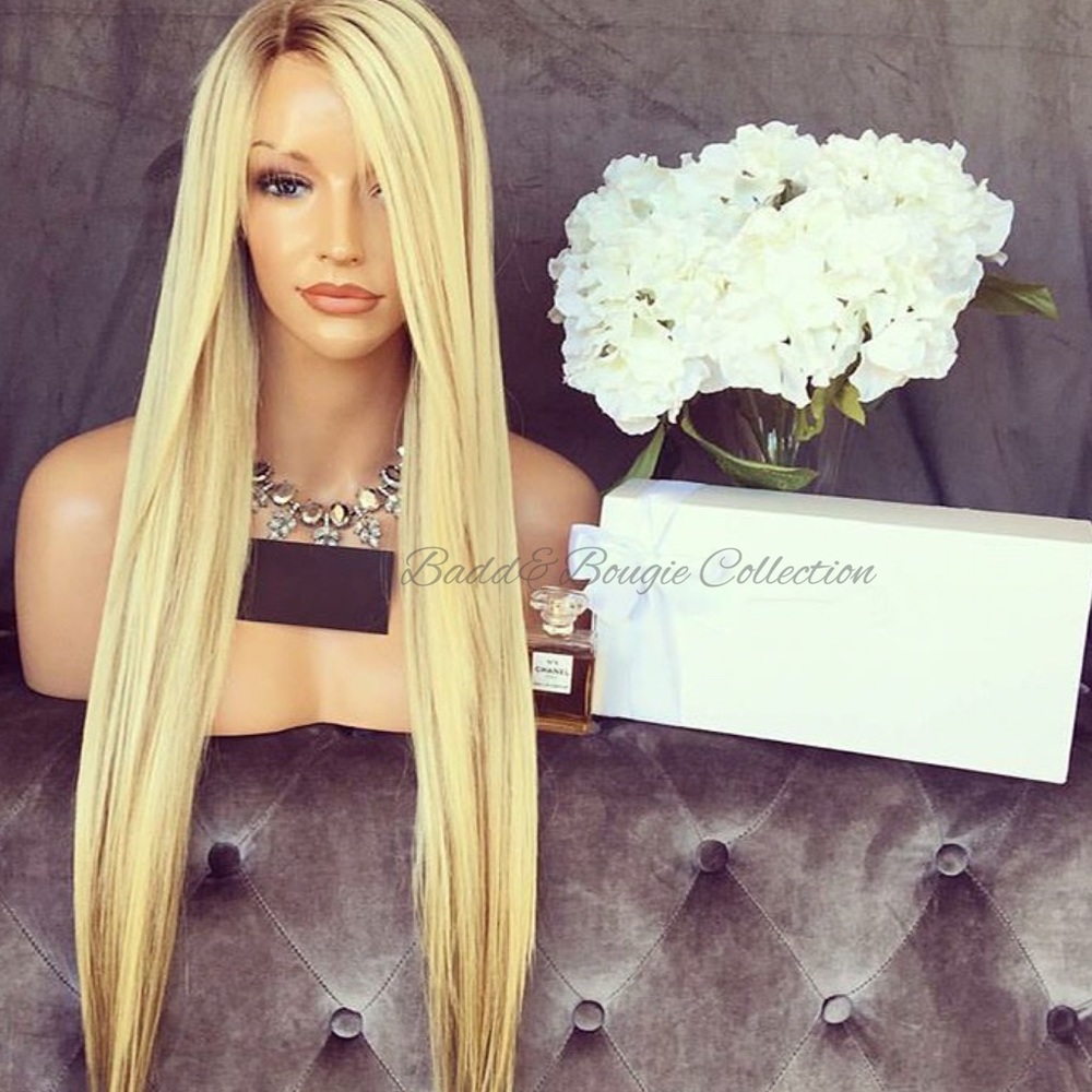 Customized Glueless Virgin Lace Wig